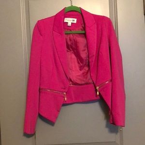 Forever21 Hot pink blazer